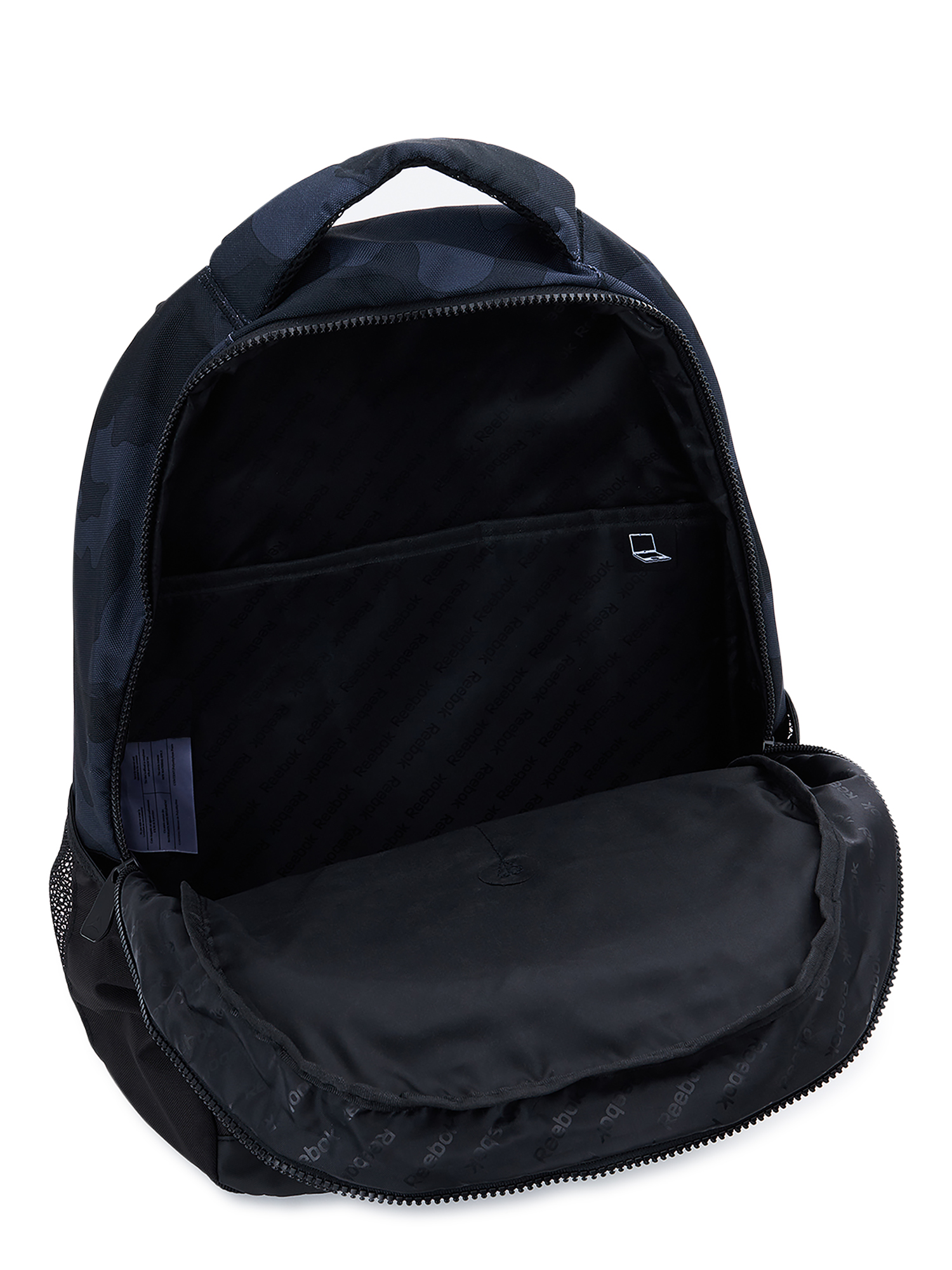 Reebok Unisex Adult Laredo 19.5" Laptop Backpack, Black Camo - image 5 of 5