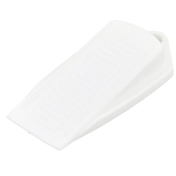 REGALWOVEN Rubber Doorstop Home Office Door Stop Wedge  Stopper White