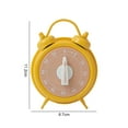 thumbnail image 6 of Ludlz Timer Simple Operation Time Manager Cute Alarm Clock Shape Mechanical Countdown Timer for Home Kitchen, 6 of 8