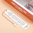 thumbnail image 2 of Bible Verses Bookmark Gifts for Women, Jeremiah 29 11, Christian Religious Easter Basket Stuffers for Teens Boys Girls, Book Lover Gifts, Inspirational Catholic Gifts Baptism First Communion Gifts, 2 of 6