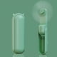 thumbnail image 4 of Mini ventilador portátil portátil recargable de oficina plegable gimnasio lindo ventiladores de refrigeración herramienta de refrigeración verano verano viajando verde Inevent HA012708-03B, 4 of 7