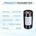 thumbnail image 3 of Condensador CD60 430-516 UF/Mfd 110-125 VAC 50/60 Hz para arranque de motor eléctrico, 3 of 6
