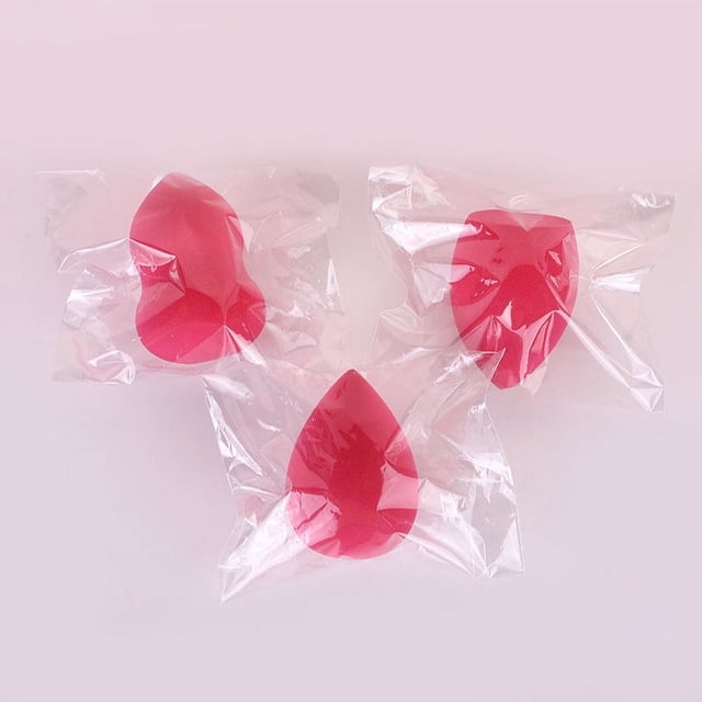 Esponja de maquillaje de poliuretano Beauty Egg, en envases separados, para usos secos y húmedos, borla para polvos de doble uso, bola de maquillaje sin látex