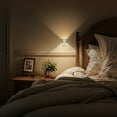 thumbnail image 6 of LOHASLED 2 Pack White Warm White 3000K Square Sconce Night Light 3-Level, 6 of 7