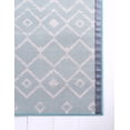 thumbnail image 5 of Unique Loom Mamounia Moroccan Trellis Rug Turquoise/Ivory 2' 2" x 3' 1" Rectangle Geometric Tribal Perfect For Living Room Bed Room Dining Room Office, 5 of 8