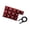 Red, variant on 13PCS Anti Slip Textured Keycaps Backlights Key Caps for K70 RGBK70 K95 K90 K65 Mechanical Keyboards Various Applications