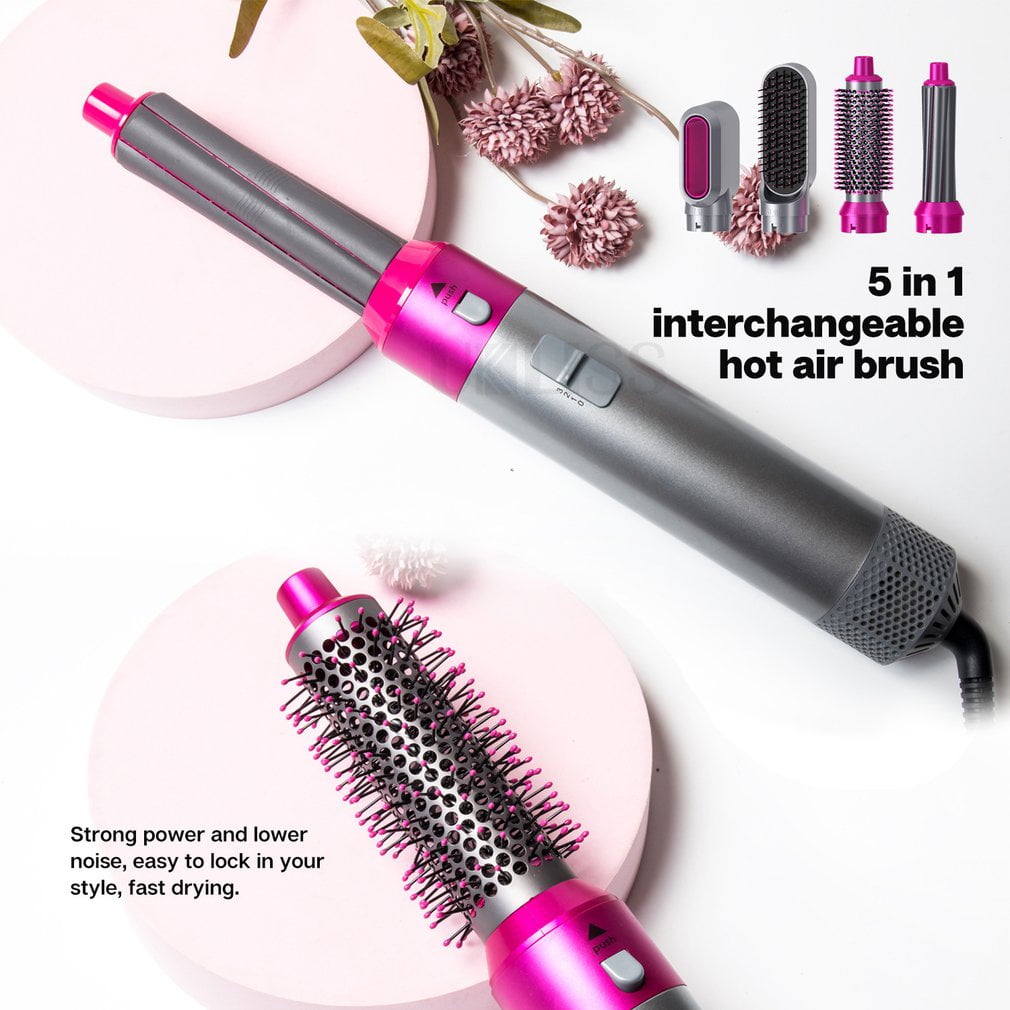 Blow dryer with rotating brush online