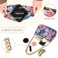 thumbnail image 2 of FORMRS Womens Shoulder Bag with Chain Strap Clutch Purse Cute Tote Handbag, Pink Flowers Pattern, 2 of 7