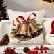 thumbnail image 1 of XWSHYW Almohadas y Fundas Fundas de Almohada de Feliz Navidad, Funda de Almohada de Algodón de 18X18 Pulgadas, Funda de Cojín, Decoración de Navidad, Decoración de Fiesta de Invierno para Sofá, 1 of 6