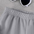thumbnail image 4 of NAISIBABY Little Girls Sets, Long Sleeve Prints Hoodie and Elastic Waist Sweatpant Fall Comfortable Causal Outfits 2-Piece Gray 2T, 4 of 6