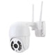thumbnail image 1 of Cámara de seguridad para exteriores, cámara de vigilancia con cable de visión nocturna 1080P, cámaras domésticas inteligentes enchufables WiFi inalámbricas de 360°, 1 of 8