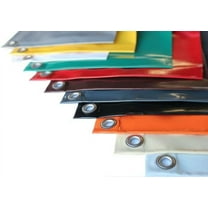 Durable Vinyl Tarp 23 oz, Super Heavy Both Sides Coated, 22 mil, with Grommets, Lacquered for Easy Cleaning, high Tear Strenght, uv Stability, Waterproof - by Fulcoline USA (8' x 10', Brown)