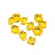 thumbnail image 4 of 3xD10 Ten Sided Gem Dice For RPG Games 10Pcs Dice Yellow, 4 of 5
