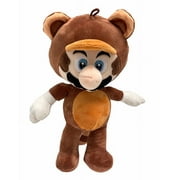 Super Mario Tanooki Raccoon 12 Inch Stuffed Plush Toy Figure
