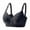 Black, variant on loopsun Womens Plus Size Bra,Women's Bra Wire Free Underwear OnePiece Bra Everyday Underwear Bras