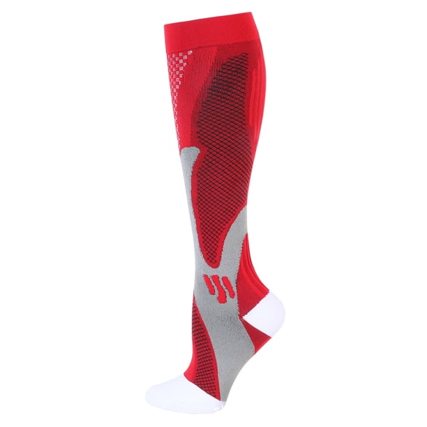 Piernas delgadas, comba, calcetines hasta la pantorrilla, calcetines de compresión de tubo largo, deportes, ciclismo al aire libre, fitness, calcetines elásticos, calcetines deportivos