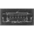 thumbnail image 3 of Harper, Ethan 24x14 Black Modern Framed Museum Art Print Titled - Vintage Streetcar II, 3 of 5
