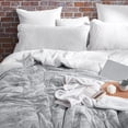 thumbnail image 4 of Coma Inducer Frozen Chunky Bunny - ® Oversized Comforter Set - Frosted Black Oversized Queen, 4 of 5