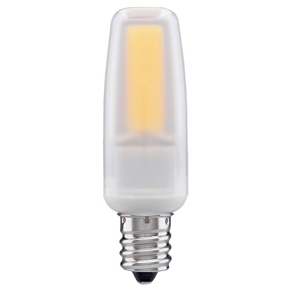 Satco 4watt LED E12 Candelabra base 5000K Dimmable Frosted 120130v Light Bulb