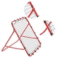 thumbnail image 4 of Filet d'Entraînement de Rebond, Filet d'Entraînement de Rebond avec Cadre Rouge en Fer et PE pour l'Extérieur, 4 of 8