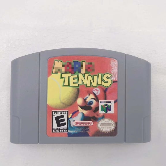 N64 Game USA Version of MARO TENNIS,for N64 Console