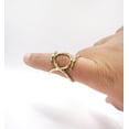 SS DESIGNS Finger Ring Splint Adjustable Gold Filled Joint Pain Relief ...