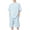 Light Blue Set for Men, variant on Men's Suit Set For Daily Wear And Casual Activities Ideal For Outdoor Sports And Weekend trips White XXXL