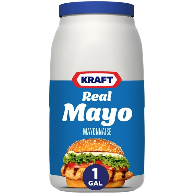 Kraft Real Mayo Creamy and Smooth Real Mayonnaise, 1 gal.