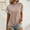 Khaki, variant on New Summer Arrivals Olyvenn Womens Color Block Oversized Tops Trendy Casual Summer Textured Ribbed Knit T Shirts Loose Fit Short Sleeve Tshirts Pink S