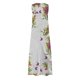 thumbnail image 4 of Gibobby Vestido largo de playa de verano para mujer Vestido maxi floral sin mangas con cuello en V de verano para mujer(Verde,XL), 4 of 5
