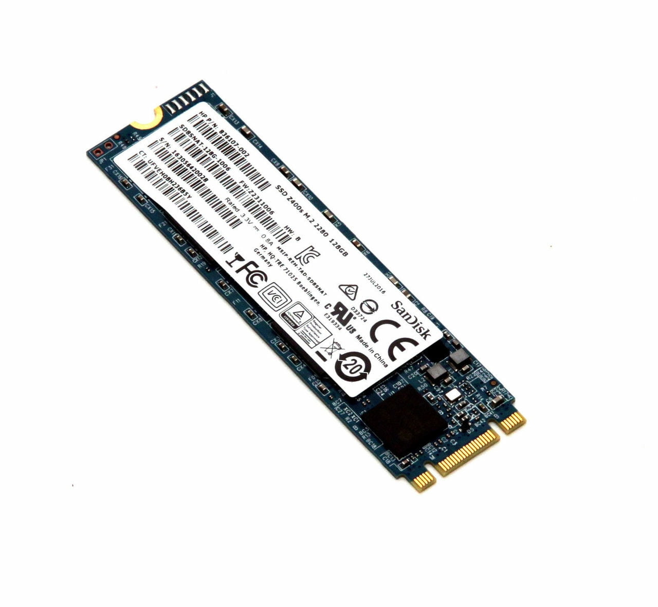 Genuine HP Kioxia PCIe NVMe M.2 22x80mm 512GB SSD Drive