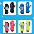 thumbnail image 5 of Guantes de esquí para , de invierno impermeables de largo, guantes de nieve para , niñas y , esquí, snowboard, Rosa XS Sunnimix niños guantes de esquí de invierno, 5 of 5