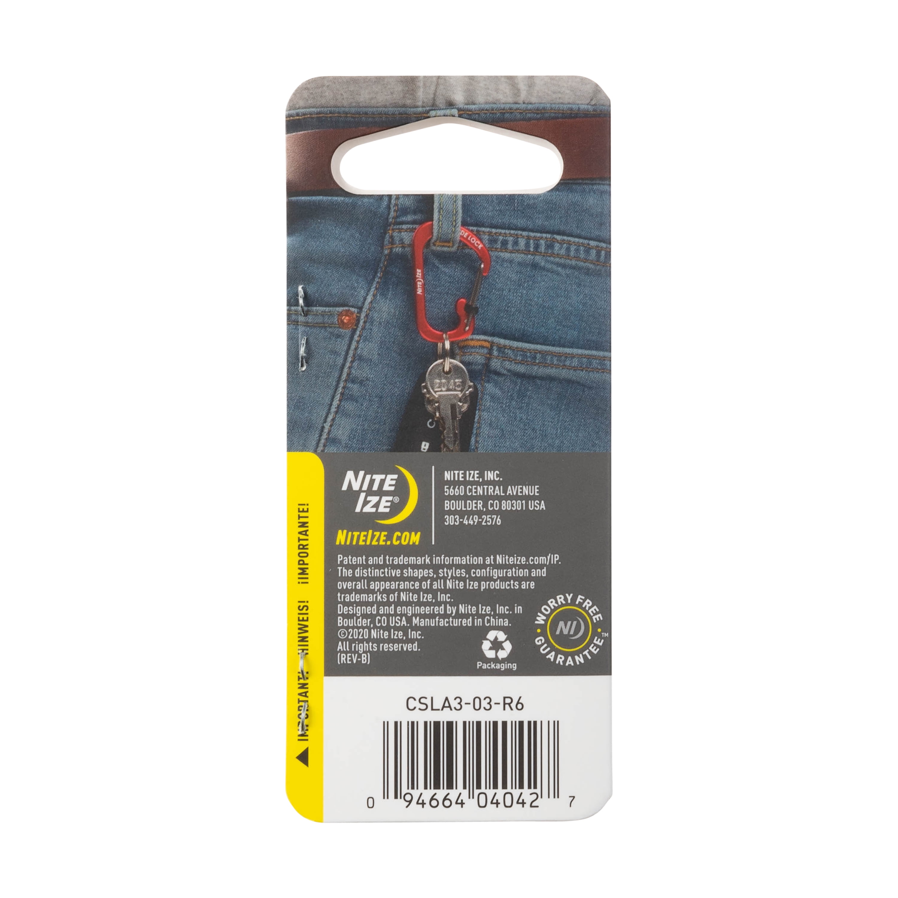 Nite Ize SlideLock Carabiner - Thumbnail 4