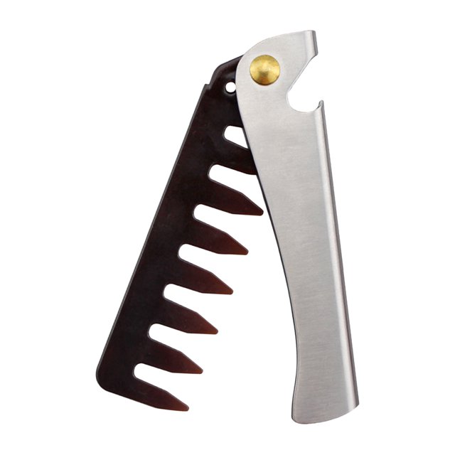Fiudx Ofertas Relámpago Peine Antiestático, Peine Para El Pelo, Peine Para Barba, Peine De Corte, Peine De Peluquería, Peine De Dientes, Cepillo De Viaje Plegable Y Peine, Cepillo De Pelo De Bolsillo