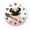 FFclock120, variant on ZXCXRQFa Beach Themed Sea Shell Clock Home Decor Round Wood 10 Inch Wall Clocks Non Ticking Silent Clock Art for Living Room Kitchen Bedroom Decorative