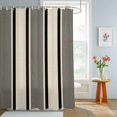 thumbnail image 4 of Shower Curtain Brown Vertical Stripes Bathroom Curtains with Hooks, Waterproof Fabric Classic Lines Striped Bath Shower Curtains Set for Bathroom Bathtubs Decor 72x72 Inch, 4 of 9