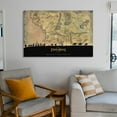 thumbnail image 6 of Middle Earth Map Lord of The Rings Poster (16) Picture Print Canvas Poster Wall Paint Art Posters Decor Modern Home Artworks Gift 20x30inch(50x75cm), 6 of 6
