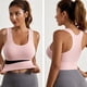 thumbnail image 5 of 3 Piezas Brasieres Deportivos Mujer, Copas Acolchadas Extraíbles Brasieres Deportivos para Pilates, Sujetador Deportivo con Cruzados Tirantes, Hacer Yoga,Correr,Fitness, 5 of 5
