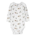 thumbnail image 2 of Set 3pzs c/pantalón Carter's Child of Mine Blanco Estampado Zorritos 12M, 2 of 4