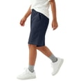 thumbnail image 3 of Shorts Bermuda para Niño - Shorts hasta la Rodilla con Cintura Elástica para Niño, Verano, Casuales, Lisos, Tipo Pull on, Shorts con Bolsillos, 2-3 Años, 3 of 7