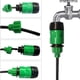 thumbnail image 3 of Sistema de riego por goteo Kit de riego por goteo para jardín Tubo rugoso de 1/4" Kit de riego por goteo Kits de equipos de riego automático para bricolaje para jardines, parterres, patios, 3 of 6