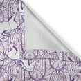 thumbnail image 4 of Ambesonne Unicorn Valance Pack of 2, Magic Forest, 42"X18", Purple, 4 of 5