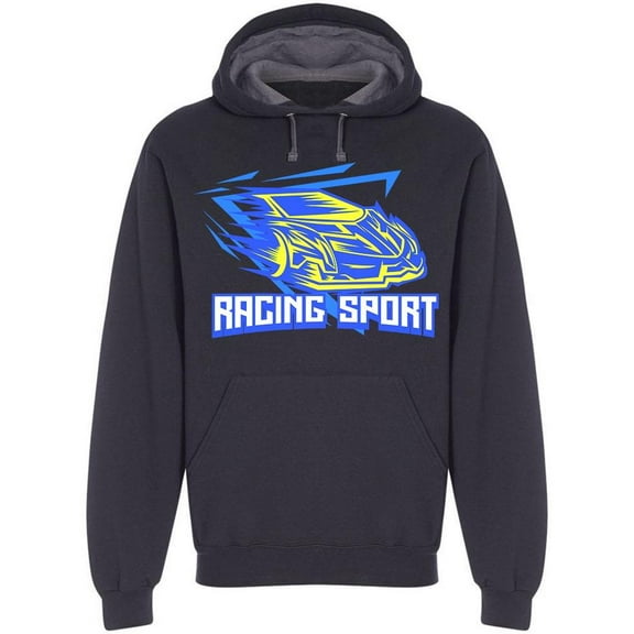 , Racing Sport Hoodie Men -Image by Shutterstock, Male Medium