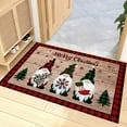 thumbnail image 6 of Twfbrm Christmas Kitchen Rugs and Mats for Floor, Merry Christmas Kitchen Rugs Sets of 2, Memory Foam Kitchen Mats for Floor, Washable Microfiber Christmas Kitchen Carpet Decor 16x24in+16x48in, 6 of 8