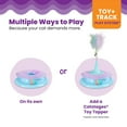 thumbnail image 4 of Catstages Race N' Chase Track Interactive Cat Ball Track Toy with Catnip Diffuser, Purple, 4 of 6