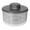 Grey, variant on CEORPER Compact Electric Salad Spinner Household Salad Dehydrator For Easy Use