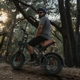 thumbnail image 4 of 1200W Off-Road Electric Bike for Adults, 48V 18AH Removable Battery, 16" Wide Tires, 5-Speed Transmission, Dual Disc Brakes & Spring Suspension, 4 of 13