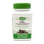 Enzymatic Therapy DGL Chewable Tablet, 100 Count