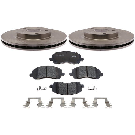 Raybestos 1285CH780459R, Replacement Pad and Rotors Brake Kit for Select Chrysler, Dodge and Jeep Vehicles