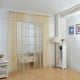 thumbnail image 2 of 1 Pieza Flocado Ventana Cortina Tulle Voile Sala de Dormitorio Panel Beige, 2 of 9